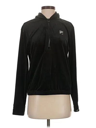 Pre-owned Fila Sweatshirt In Black