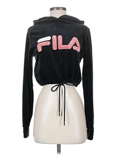 Pre-owned Fila Sweatshirt In Black