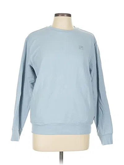 Pre-owned Fila Sweatshirt In Blue