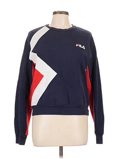 Pre-owned Fila Sweatshirt In Blue
