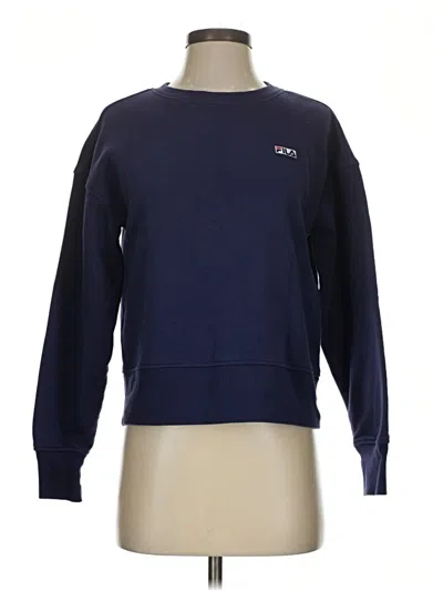 Pre-owned Fila Sweatshirt In Blue