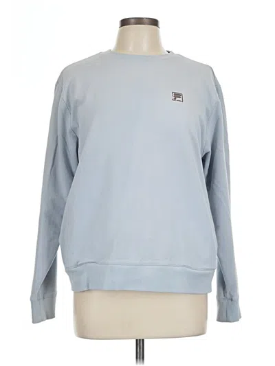 Pre-owned Fila Sweatshirt In Blue