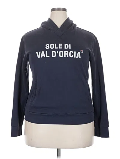 Pre-owned Fila Sweatshirt In Blue