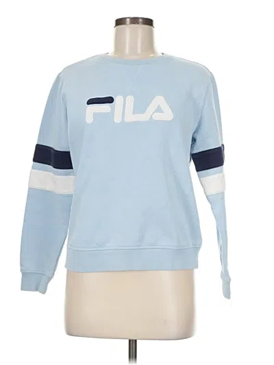 Pre-owned Fila Sweatshirt In Blue