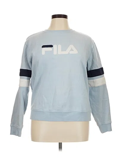 Pre-owned Fila Sweatshirt In Blue