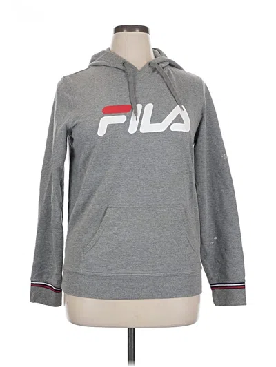 Pre-owned Fila Sweatshirt In Gray