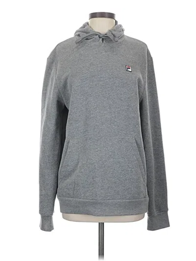 Pre-owned Fila Sweatshirt In Gray