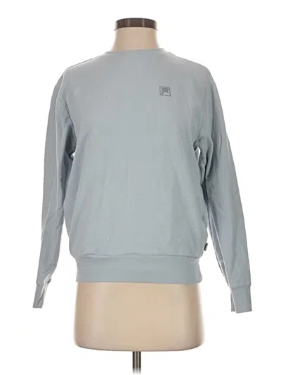 Pre-owned Fila Sweatshirt In Gray