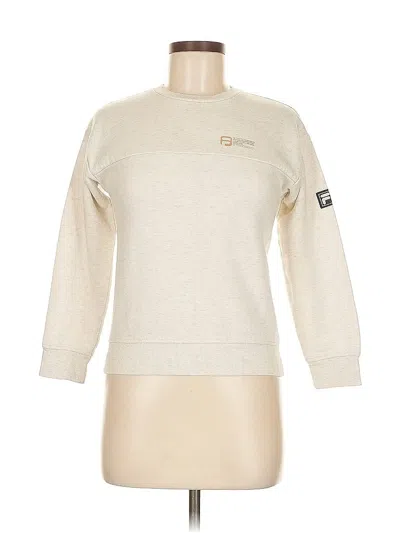 Pre-owned Fila Sweatshirt In Ivory