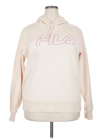 Pre-owned Fila Sweatshirt In Ivory