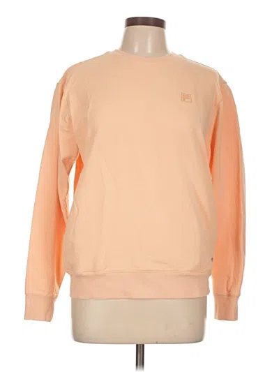 Pre-owned Fila Sweatshirt In Orange