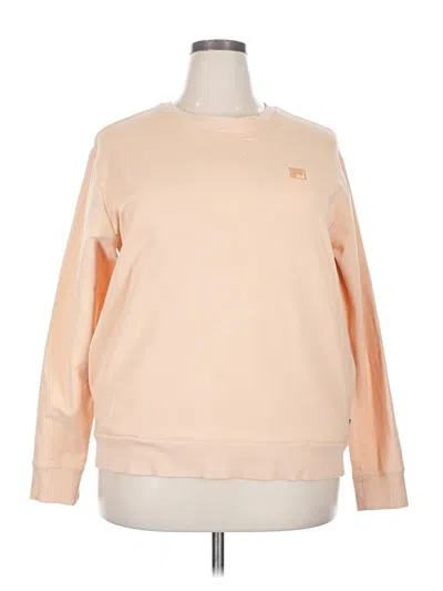 Pre-owned Fila Sweatshirt In Pink