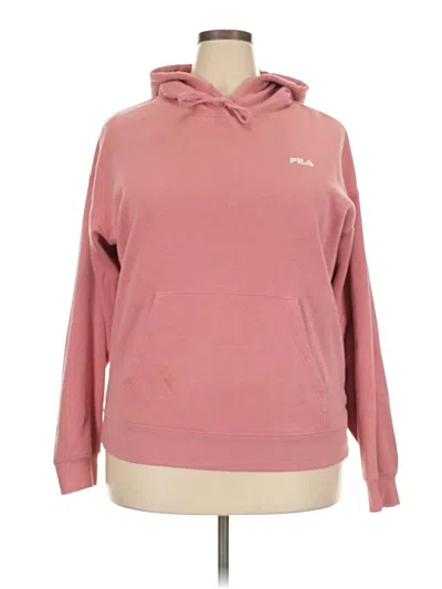 Pre-owned Fila Sweatshirt In Pink