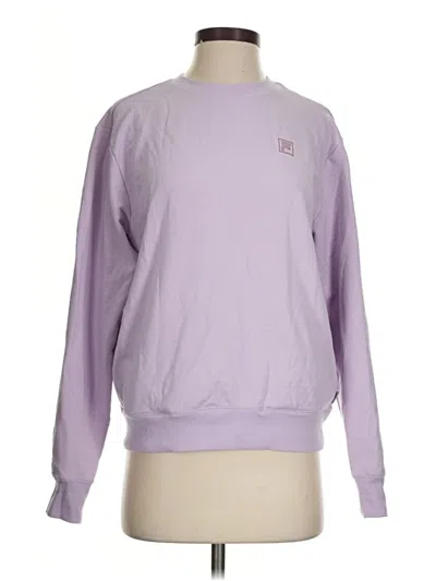 Pre-owned Fila Sweatshirt In Purple