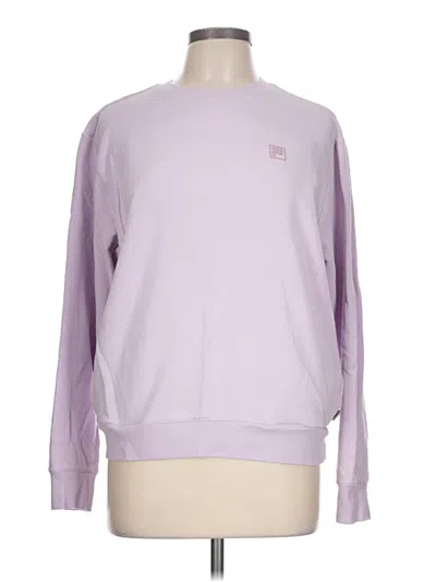 Pre-owned Fila Sweatshirt In Purple
