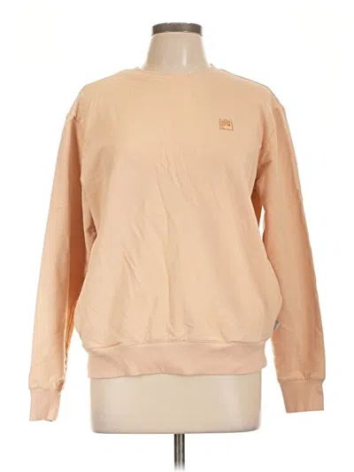 Pre-owned Fila Sweatshirt In Tan
