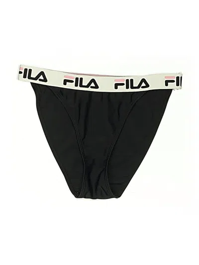 Pre-owned Fila Swimsuit Bottoms In Black