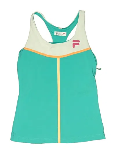 Pre-owned Fila Swimsuit Top Green Swimwear