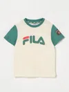 Fila T-shirt  Kids Color Green In Grün
