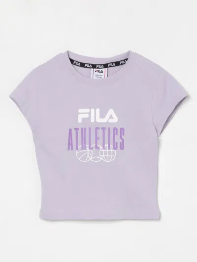Fila Kids' T-shirt  Kinder Farbe Lila