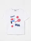 Fila Kids' T-shirt  Kinder Farbe Weiss