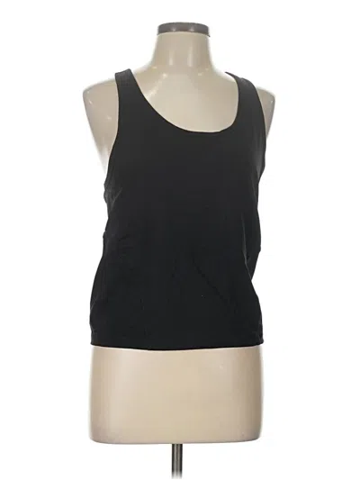 Pre-owned Fila Tank Top Black Halter Neckline Tops