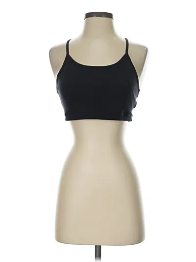Pre-owned Fila Tank Top Black Halter Neckline Tops