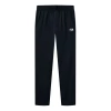Fila Thin And Light Breathable Straight Knit Sports Pants Blue In Black