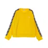 Fila Tivka Crew Sweat Women's Cropped Lightweight Crew Neck Sweatshirt In Yellow