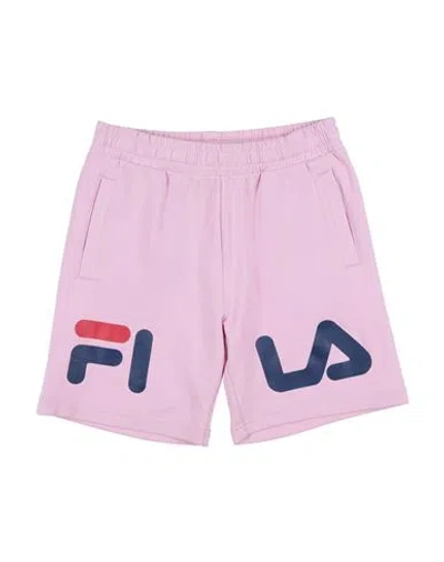 Fila Babies'  Toddler Girl Shorts & Bermuda Shorts Pink Size 3 Cotton, Elastane