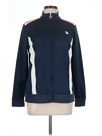 Pre-owned Fila Track Jacket In Blue