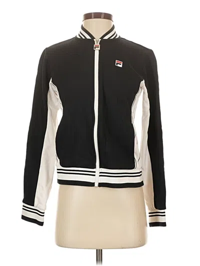 Pre-owned Fila Track Jacket In Ivory