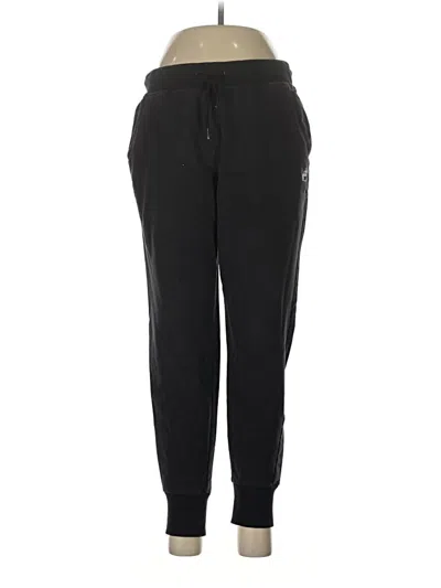 Pre-owned Fila Track Pants In Black