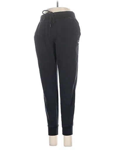 Pre-owned Fila Track Pants In Black