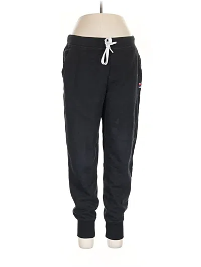 Pre-owned Fila Track Pants In Black