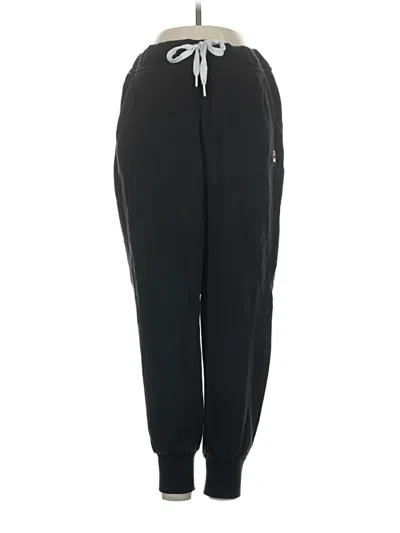 Pre-owned Fila Track Pants In Black