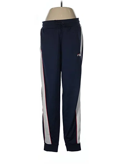 Pre-owned Fila Track Pants In Blue