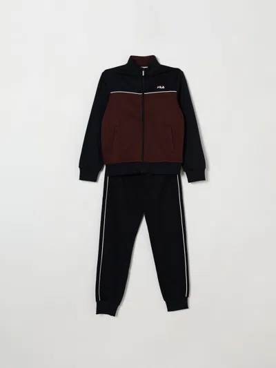 Fila Tracksuit Kids Color Blue