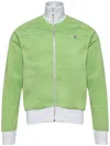 Fila Two-tone Jacket In Green