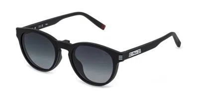 Fila Ufid07 With Clip-on U28p Occhiali Da Vista Neri Per Uomo (solo Montatura) In Black