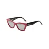Fila Unisex 55 Mm Red Sunglasses