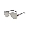 Fila Unisex 61 Mm Black Sunglasses