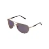 Fila Unisex 65 Mm Gold Sunglasses