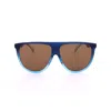 Fila Unisex Blue Rectangular Sunglasses Sfi268-1 In ["white"]