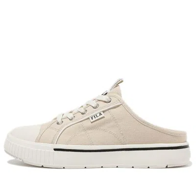 Fila Unisex Low-top Slip-on Sneakers Khaki In Gold