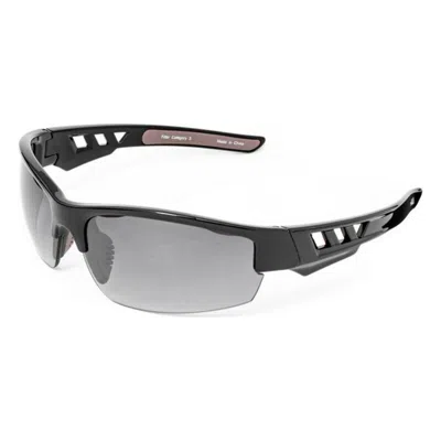 Fila Unisex Sunglasses  Sf217-99blks Gbby2 In Black