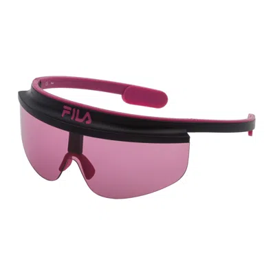 Fila Unisex Sunglasses  Sf9365-9907vh Gbby2 In Purple