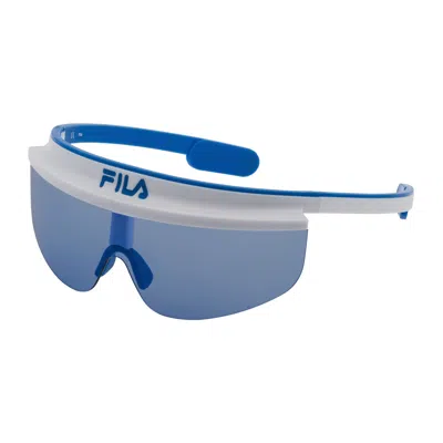 Fila Unisex Sunglasses  Sf9365-990vc3 Gbby2 In Blue