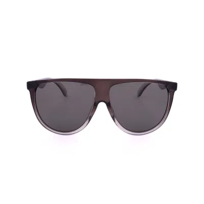 Fila Unisex Transparent Pilot Sunglasses Sfi268-3 In ["white"]