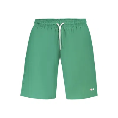 Fila Verde Poliestere Men's Boxer In Green